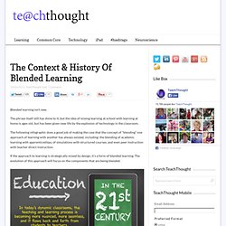 The Context & History Of Blended Learning