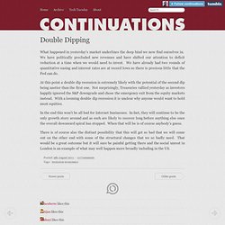 Double Dipping - Continuations