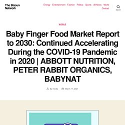 Baby Finger Food Market Report to 2030: Continued Accelerating During the COVID-19 Pandemic in 2020