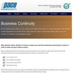 Business Continuity services Mississauga