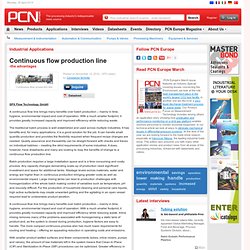 Continuous flow production line - PCNE.eu