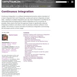 Continuous Integration