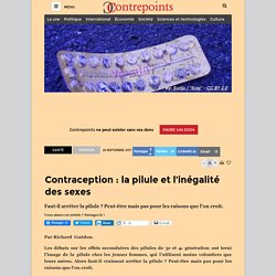 Doc 15 :Contraception : la pilule et l’inégalité des sexes