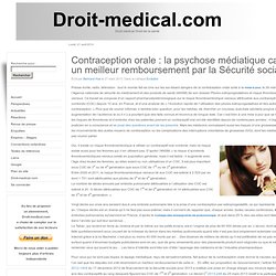 Contraception orale : la psychose médiatique cache un meilleur remboursement par la Sécurité sociale