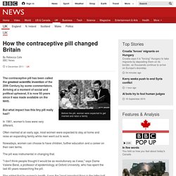 How the contraceptive pill changed Britain