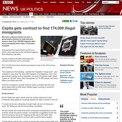 Capita gets contract to find 174,000 illegal immigrants