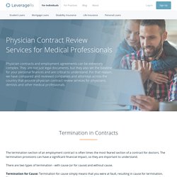 Best Contract Review for Physicians in 2019