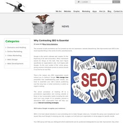 Why Contracting SEO Is Essential
