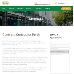 Concrete Contractor Perth - Brosna Construction