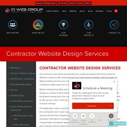Contractor Web Design