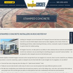 Concrete Driveway Rochester NY, Hardscape Contractors Webster, Decorative Concrete Rochester, Cultured Stone