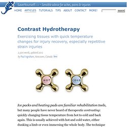Contrast Hydrotherapy