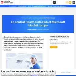Le contrat Health Data Hub et Microsoft bientôt rompu