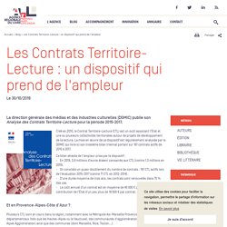 Les Contrats Territoire-Lecture : un dispositif qui prend de l'ampleur