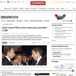 Copé contre Fillon: leurs armes pour prendre l'UMP