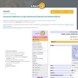 Galette - Gestion web des adhérents et contributions pour les associations