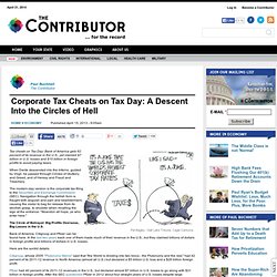 Corporate Tax Cheats on Tax Day: A Descent Into the Circles of Hell