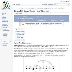 Control Systems/Signal Flow Diagrams - Wikibooks, collection of open-content textbooks