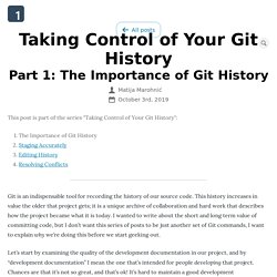 Taking Control of Your Git History: The Importance of Git History · Matija Marohnić