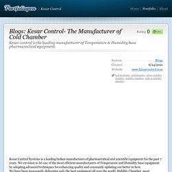 Kesar Control- The Manufacturer of Cold Chamber / Blogs / Kesar Control