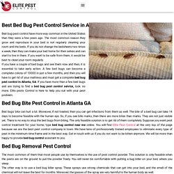 Best Bed Bug Pest Control Service in AtlantaBest Bed Bug Pest Control Service in Atlanta - Elite Pest Control