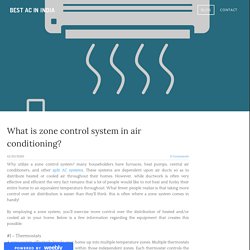 What is zone control system in air conditioning? - BEST AC IN INDIA