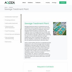 Sewage Treatment Plant Odour Control