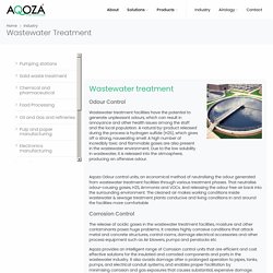 Odour Control in Wastewater Treatment