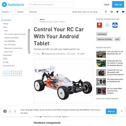 Control Your RC Car With Your Android Tablet