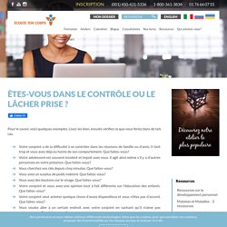 Contrôler ou lâcher prise: Écoute ton corps