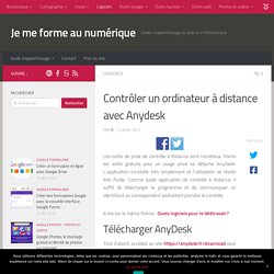 Tutoriel : contrôler un ordinateur à distance avec Anydesk