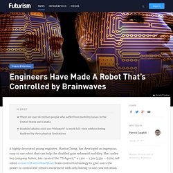 Engineers Have Made A Robot That's Controlled by Brainwaves