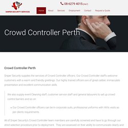 Crowd Controller Joondalup