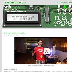 SudoGlove Hardware Controller