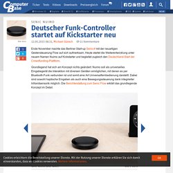Senic Nuimo: Deutscher Funk-Controller startet auf Kickstarter neu