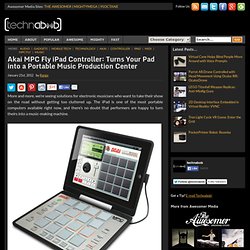 Akai MPC Fly iPad Controller: Turns Your Pad into a Portable Music Production Center