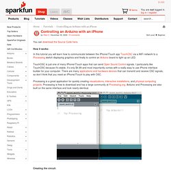 Controlling an Arduino with an iPhone