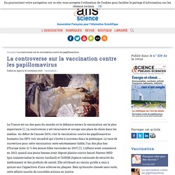 La controverse sur la vaccination contre les papillomavirus