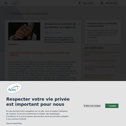 Convaincre en entretien de recrutement, ça s'apprend !