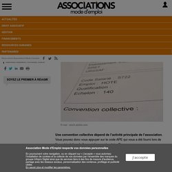 Comment savoir si une convention collective s’applique à notre association ?