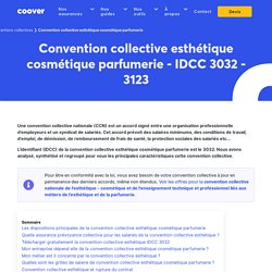 La convention collective de l'esthétique (Mise à jour 2020)
