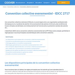 La convention collective evenementiel (Mise à jour 2020)