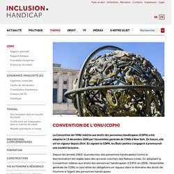 Convention de l'ONU (CDPH) - Inclusion Handicap