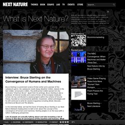 Interview: Bruce Sterling on the Convergence of Humans and Machines