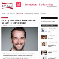 Pitchboy, le simulateur de conversation qui ancre les apprentissages