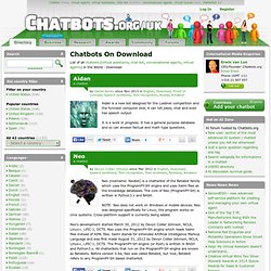 Download - Virtual assistants, virtual agents, chat bots, conversational agents, chatterbots, chatbots: examples, companies, news,directory