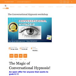 The Conversational Hypnosis workshop - ChangeWorx