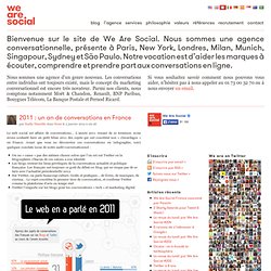 2011 : un an de conversations en France