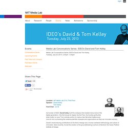IDEO's David and Tom Kelley