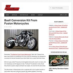 Buell Conversion Kit From Fusion Motorcycles